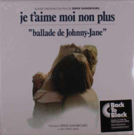 Serge Gainsbourg (1928-1991): Filmmusik: Je T'Aime Moi Non Plus (180g), LP