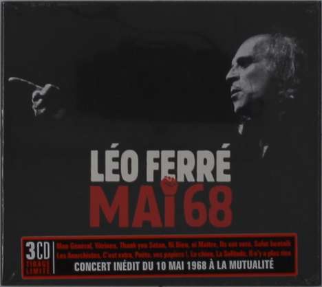 Leo Ferre (1916-1993): Mai 68, 2 CDs