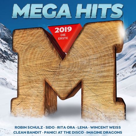 Megahits 2019 - Die Erste, 2 CDs