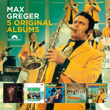 Max Greger: 5 Original Albums, 5 CDs