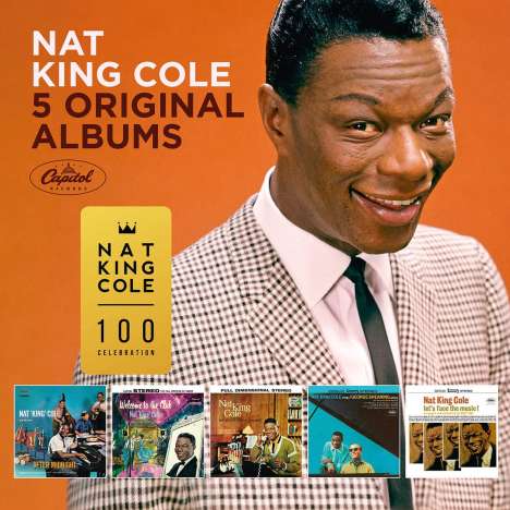 Nat King Cole (1919-1965): 5 Original Albums, 5 CDs