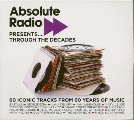 Absolute Radio Presents: Through The Decades, 3 CDs