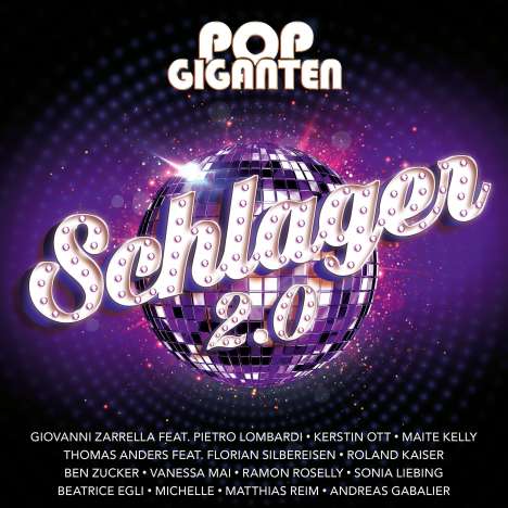 Pop Giganten - Schlager 2.0, 2 CDs