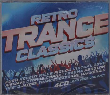 Retro Trance Classics (Long Versions Only), 8 CDs