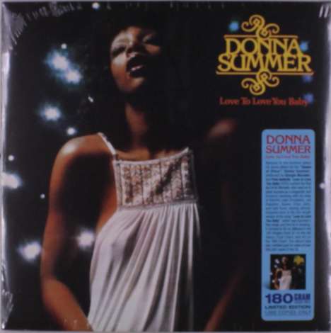 Donna Summer: Love To Love You Baby (Reissue) (180g) (Limited Edition), LP