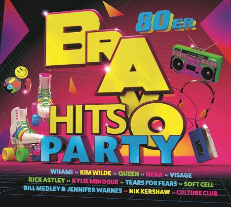 Bravo Hits Party: 80er, 3 CDs