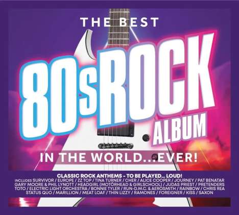 Best 80s Rock Album In The World Ever!, 3 CDs