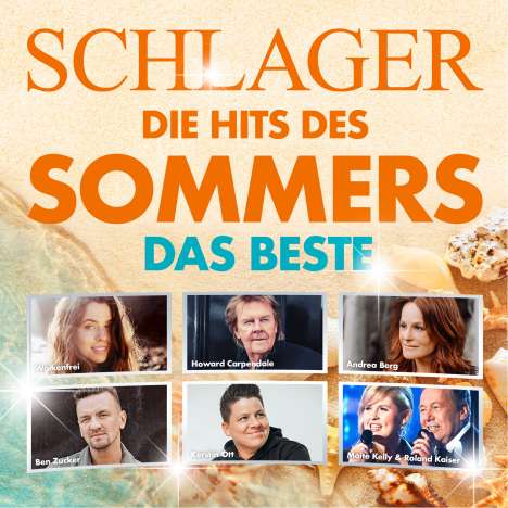 Schlager: Die Hits des Sommers - Das Beste, 2 CDs