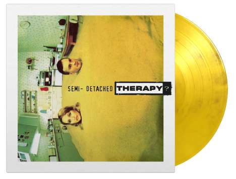 Therapy?: Semi-Detached (25th Anniversary Edition) (180g) (Yellow &amp; Black Marbled Vinyl), LP