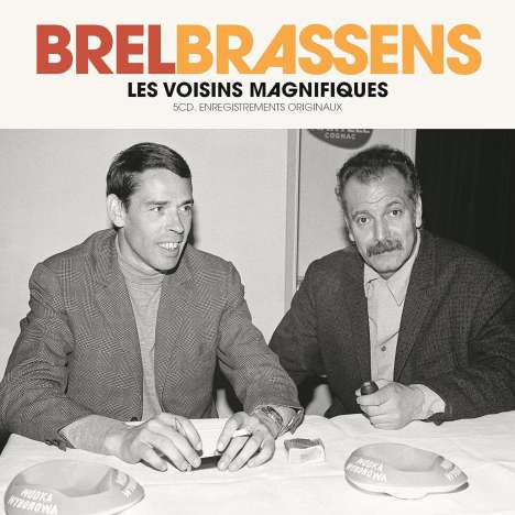 Jacques Brel &amp; Georges Brassens: Les Voisins Magnifiques, 5 CDs