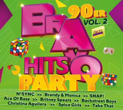 Bravo Hits Party - 90er Vol. 2, 3 CDs