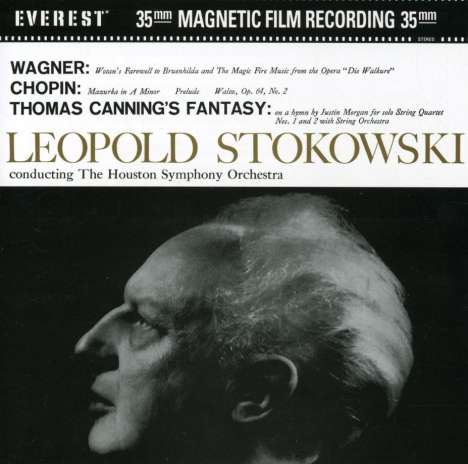 Leopold Stokowski (1882-1977): Wagner / Chopin / Canning, DVD-Audio