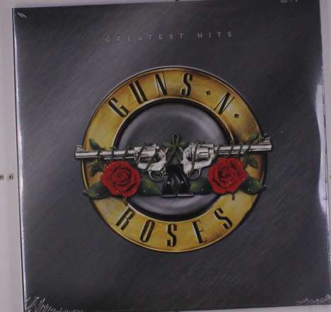 Guns N' Roses: Greatest Hits (180g) (Limited Edition) (Gold W/ White &amp; Red Splatter Vinyl), 2 LPs
