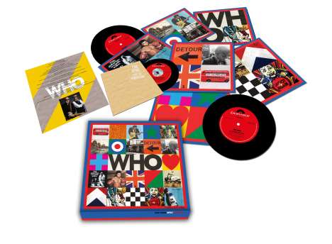 The Who: Who (Limited Edition) (6 x 7" + CD), 6 Singles 7" und 1 CD