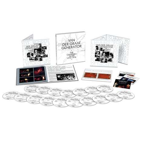 Van Der Graaf Generator: The Charisma Years (Limited Boxset), 17 CDs, 2 Blu-ray Audio und 1 Blu-ray Disc