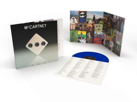 Paul McCartney (geb. 1942): McCartney III (180g) (Limited Edition) (Opaque Blue Vinyl) (in Deutschland exklusiv für jpc!), LP