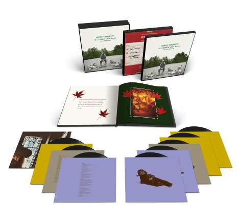 George Harrison (1943-2001): All Things Must Pass (50th Anniversary Edition) (180g) (Limited Super Deluxe Box), 8 LPs
