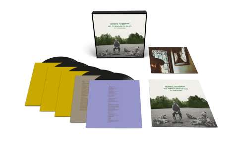 George Harrison (1943-2001): All Things Must Pass (50th Anniversary Edition) (Limited Deluxe Box) (180g), 5 LPs