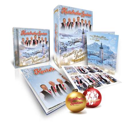 Kastelruther Spatzen: HeimatLiebe Weihnacht (limitierte Fanbox), 1 CD und 1 Merchandise