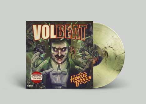 Volbeat: Hokus Bonus (180g) (Limited Numbered Edition) (Yellow Smoke Vinyl), LP