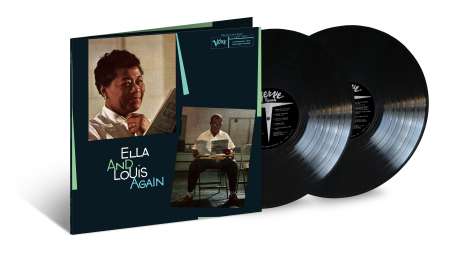 Louis Armstrong &amp; Ella Fitzgerald: Ella &amp; Louis Again (Acoustic Sounds) (180g) (Mono), 2 LPs