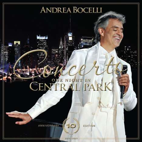 Andrea Bocelli - One Night In Central Park (10th Anniversary Edition), CD