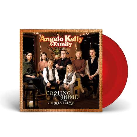Angelo Kelly &amp; Family: Coming Home For Christmas (180g) (Limited Edition) (Transparent Red Vinyl), LP