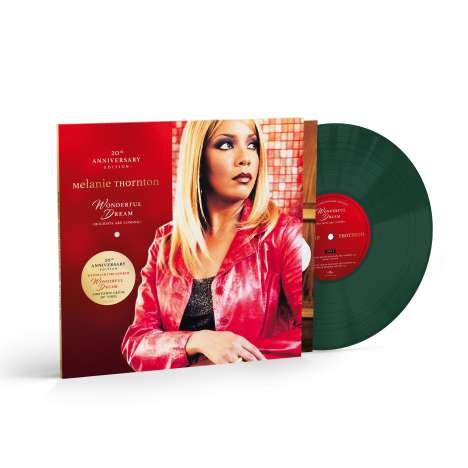 Melanie Thornton: Wonderful Dream (Holidays Are Coming) (Limited 20th Anniversary Edition) (Dark Green Vinyl) (45 RPM), Single 10"