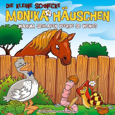 Die kleine Schnecke Monika Häuschen (63) Warum schlafen Pferde so wenig?, CD