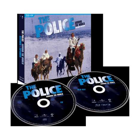 The Police: Around The World, 1 CD und 1 Blu-ray Disc