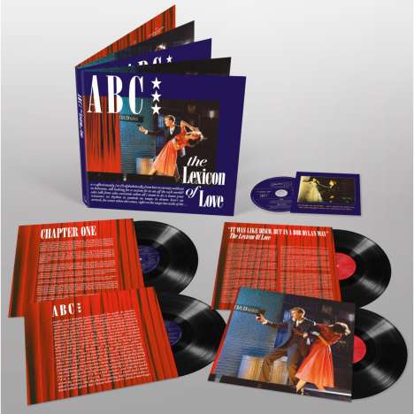 ABC: The Lexicon Of Love (40th Anniversary) (180g) (Limited Edition) (Half Speed Master), 4 LPs und 1 Blu-ray Disc