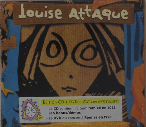 Louise Attaque: Louise Attaque (25 Ans), 1 CD und 1 DVD