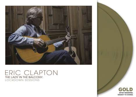 Eric Clapton (geb. 1945): The Lady In The Balcony Lockdown Sessions (180g) (Limited Germany Exclusive Edition) (Gold Vinyl), 2 LPs