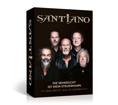 Santiano: Die Sehnsucht ist mein Steuermann - Das Beste aus 10 Jahren (limitierte Fanbox), 2 CDs