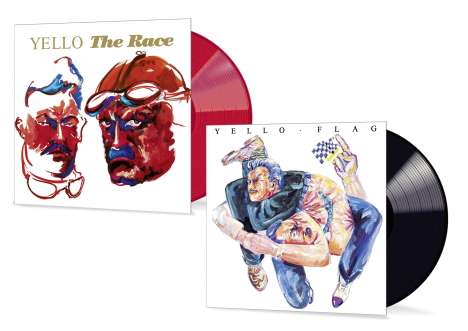 Yello: Flag (Reissue 2022) (180g) (Limited Collector's Edition) (1 LP Black + Bonus 12inch Red Vinyl), 1 LP und 1 Single 12"