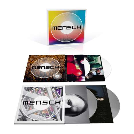 Herbert Grönemeyer: 20 Jahre Mensch (180g) (Limited Numbered Special Edition Box) (LP 1&2: Silver Vinyl / LP 3&4: White Vinyl), 4 LPs