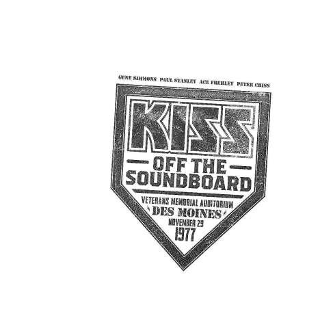 Kiss: Off The Soundboard: Live In Des Moines 1977, CD