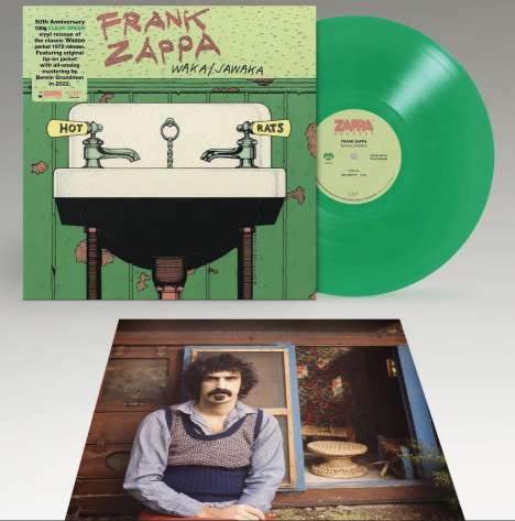 Frank Zappa (1940-1993): Waka / Jawaka (50th Anniversary) (Reissue) (180g) (Clear Green Vinyl), LP