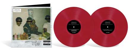Kendrick Lamar: Good Kid, M.A.A.D City (Limited 10th Anniversary Edition) (Opaque Red Vinyl), 2 LPs