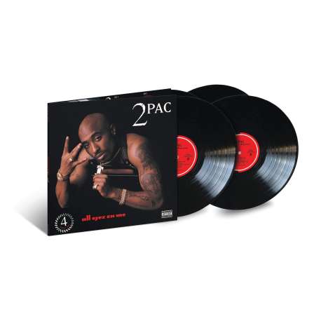 Tupac Shakur: All Eyez On Me, 4 LPs
