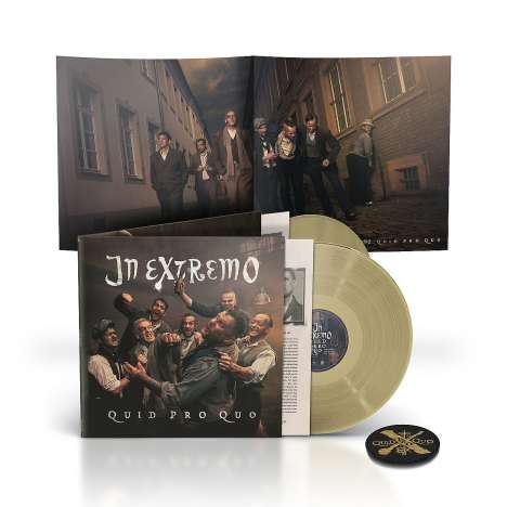 In Extremo: Quid Pro Quo (180g) (Limited Edition) (Gold Vinyl), 2 LPs