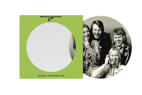 Abba: Ring Ring (English) / She’s My Kind Of Girl (Picture Disc), Single 7"