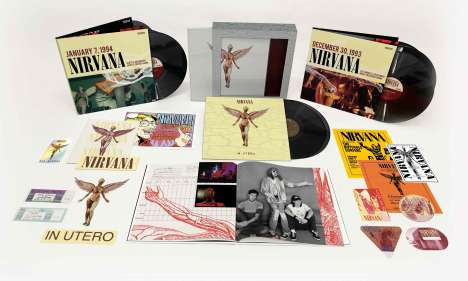 Nirvana: In Utero (30th Anniversary) (remastered) (180g) (Super Deluxe Edition), 8 LPs