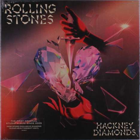 The Rolling Stones: Hackney Diamonds (Clear Diamond Vinyl), LP