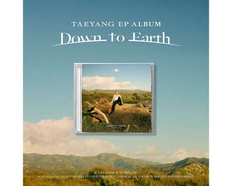 Taeyang: Down To Earth, CD