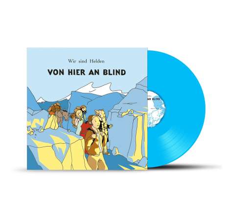 Wir Sind Helden: Von hier an blind (Limitierte Edition) (Hellblaues Vinyl), LP