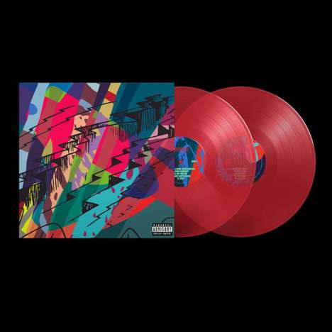 Kid Cudi: Insano (Standard Edition) (Translucent Red Vinyl), 2 LPs