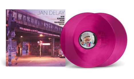 Jan Delay: Wir Kinder vom Bahnhof Soul (Limited Edition) (Violet Transparent Vinyl), 2 LPs