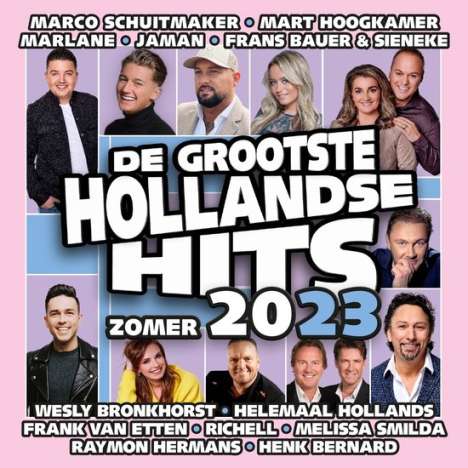 Grootste Hollandse Hits Zomer 2023, CD
