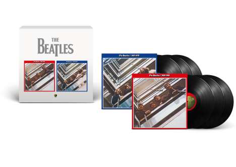 The Beatles: The Beatles 1962-1966 &amp; 1967-1970 (The Blue &amp; The Red Album) (2023 Edition) (180g) (Half Speed Master), 6 LPs
